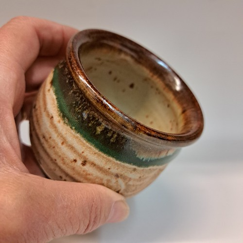 #241140 Punch Cup with Thumb Hold $8.50 at Hunter Wolff Gallery