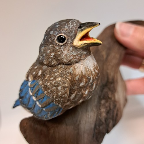 Baby Bluebird $560 at Hunter Wolff Gallery