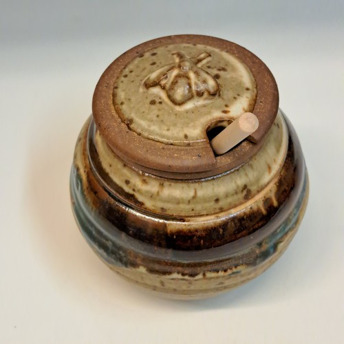 #240725 Honey Pot with Dipper $18 at Hunter Wolff Gallery