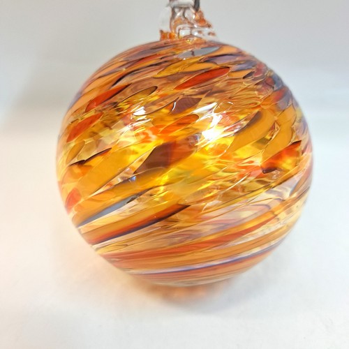 DB-886 Glass Ornament-Fiesta $37 at Hunter Wolff Gallery