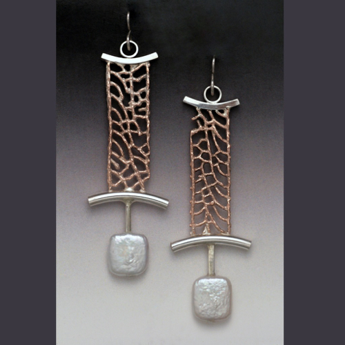 MB-E425 Earrings Sacred Doors $388 at Hunter Wolff Gallery