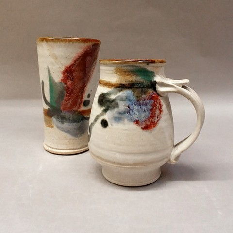 Mugs, Any Glaze Color at Hunter Wolff Gallery