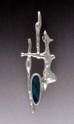 MB-P329 Pendant Bishop's Castle No. 1 at Hunter Wolff Gallery