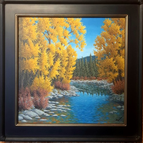 West Fork of the San Juan River 20x20 $1000 at Hunter Wolff Gallery