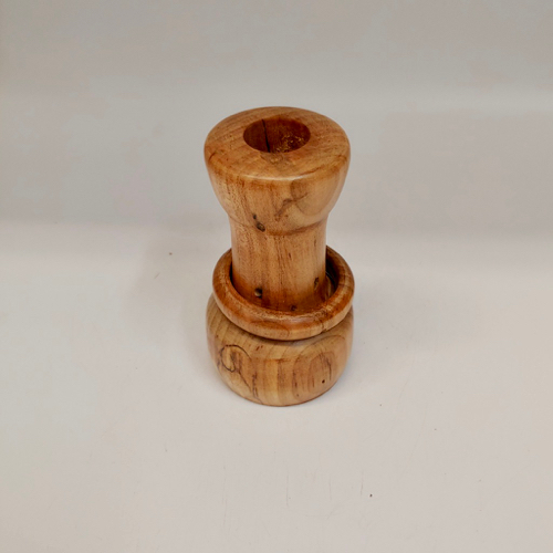 Click to view detail for AT-006 Vase Spalted Maple 4x2 Mini $30