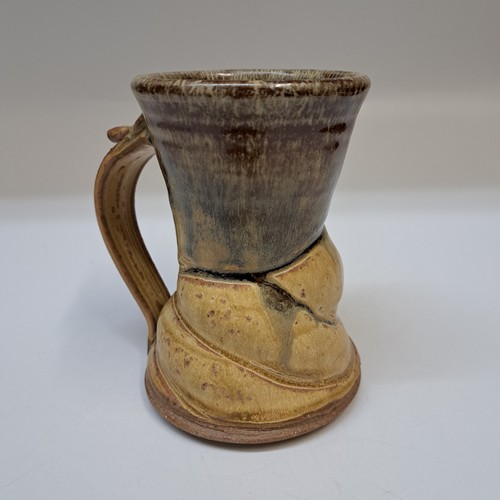 #260206 Mug Tan and Moss Green $22 at Hunter Wolff Gallery