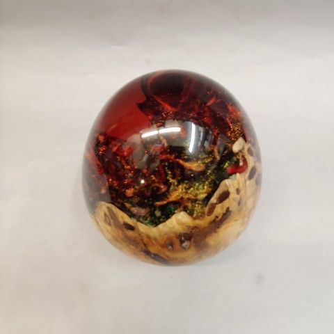 SH091 Dragon Fire Egg 6x6 at Hunter Wolff Gallery