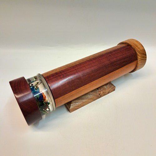 SC-095 Exotic Hardwood Kaleidoscope $174 at Hunter Wolff Gallery