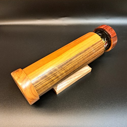 SC-099 Exotic Hardwood Kaleidoscope $174 at Hunter Wolff Gallery