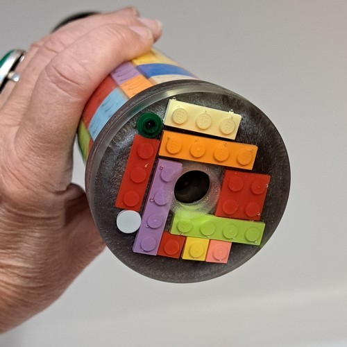 SC-103 LEGO® Kaleidoscope $176 at Hunter Wolff Gallery