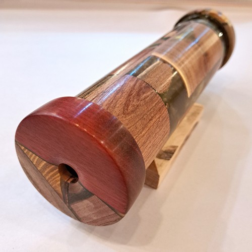 SC-117 Kaleidoscope Mixed Exotic Hardwoods $176 at Hunter Wolff Gallery