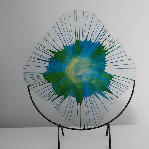 Click to view detail for DD2612 Art Glass EnergyWeb $460