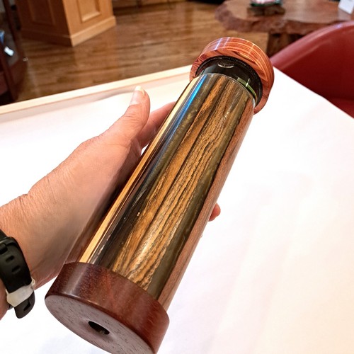 SC-120 Kaleidoscope Exotic Hardwoods, Padauk and Kingswood $176 at Hunter Wolff Gallery