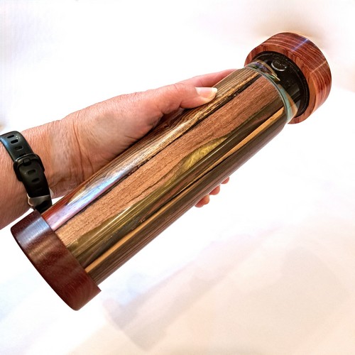 SC-120 Kaleidoscope Exotic Hardwoods, Padauk and Kingswood $176 at Hunter Wolff Gallery