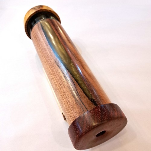 SC-121 Kaleidoscope Exotic Hardwoods, Bois d'Arc, Padauk, Bubinga $176 at Hunter Wolff Gallery