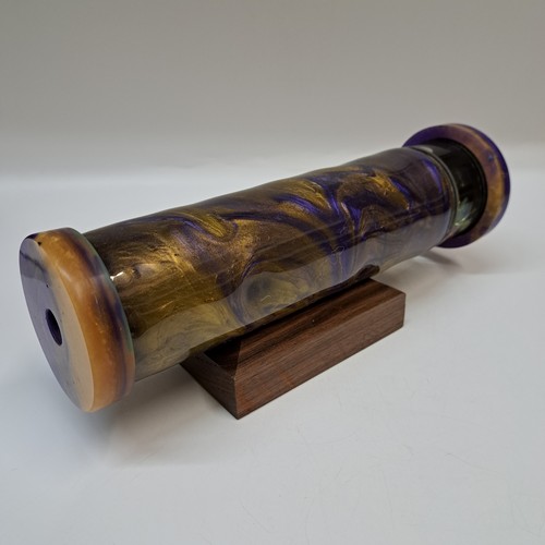 Click to view detail for SC-130 Kaleidoscope Resin, Purple & Gold $178