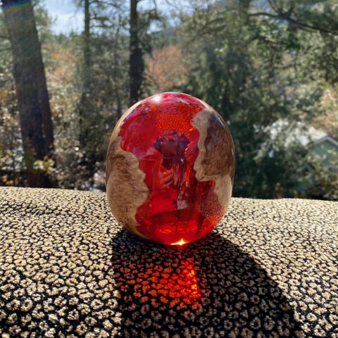 Click to view detail for SH135 Fire Egg Double Capped 4 $200