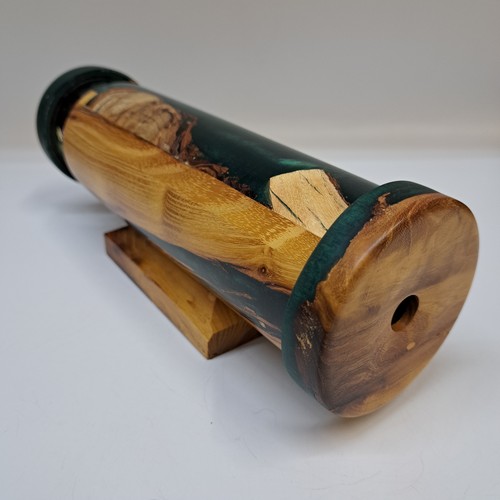 SC-150 Kaleidoscope, Exotic Hardwood, Bois d'arc wood and Poly resin $178 at Hunter Wolff Gallery