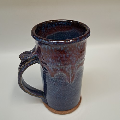 #260319 Beer Stein Blue & Red $25 at Hunter Wolff Gallery