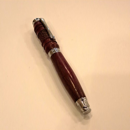 CR-039 Pen Paduak Carved $60 at Hunter Wolff Gallery