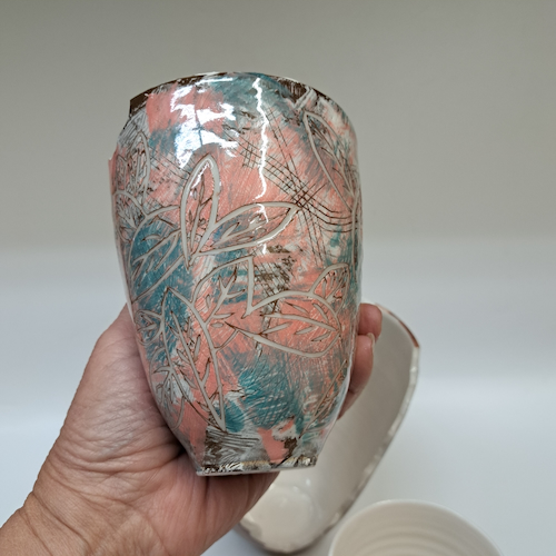 CP-003 Sculpted Pots - 3 Pc 