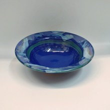 Click to view detail for #220123 Bowl Cobalt $19.50