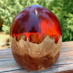 SH240 Red Resin & Australian Red Mallee $225 at Hunter Wolff Gallery