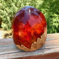 SH240 Red Resin & Australian Red Mallee $225 at Hunter Wolff Gallery