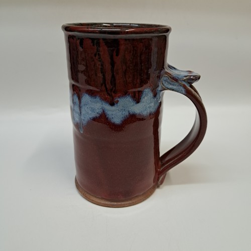 #260324 Beer Stein Red & Blue $24 at Hunter Wolff Gallery