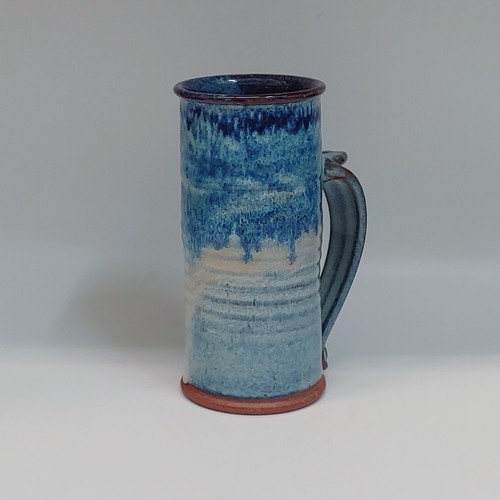 Click to view detail for #220244 Mug, Beer Stein, Blue $22
