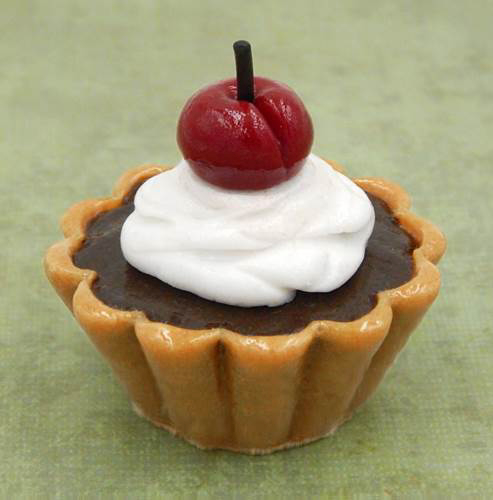 HG-067 Chocolate & Cherry Tartlet $56 at Hunter Wolff Gallery
