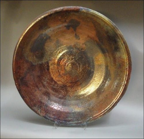 Click to view detail for MW-325A Raku Platter Large