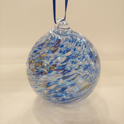 Click to view detail for DB-366A Ornament Blue Twist $35