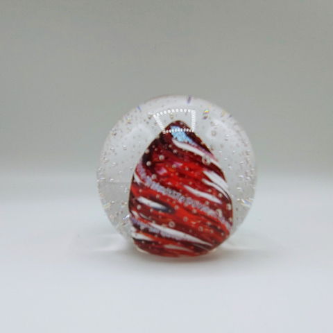 Click to view detail for DB-446 Paperweight-Peppermint Pop $68