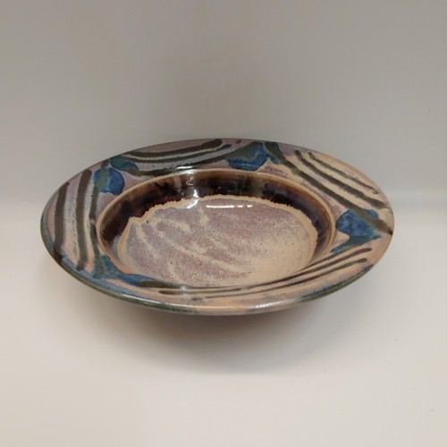 Click to view detail for #220505 Bowl Blue & Lavender 10