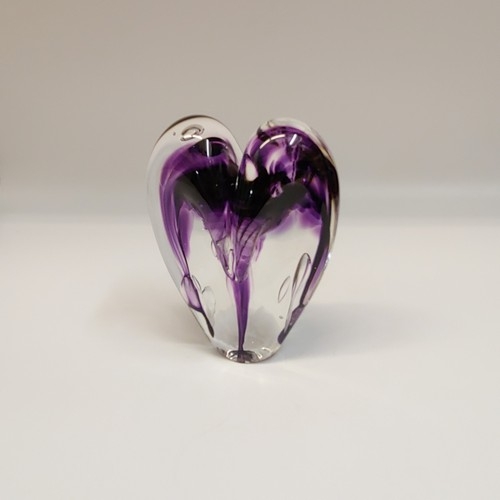 DG-061 Heart Purple 5x4 $108 at Hunter Wolff Gallery