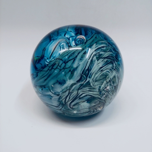 DB-659 Paperweight Sea Shell In Teal $100 at Hunter Wolff Gallery