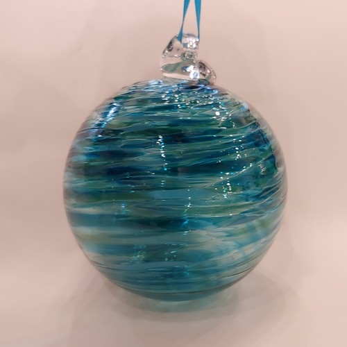 DB-690 Ornament Teal $35 at Hunter Wolff Gallery