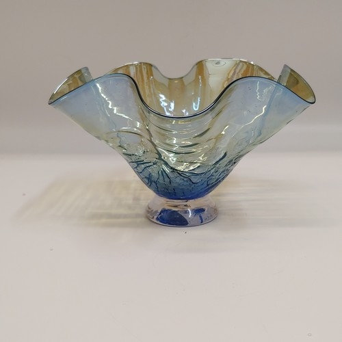 Click to view detail for DB-705 Candy Dish Lt Blue 4x7.25 $48