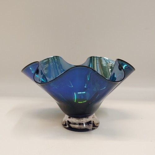 Click to view detail for DB-706 Candy Dish Drk Blue 4.75x7.5 $48