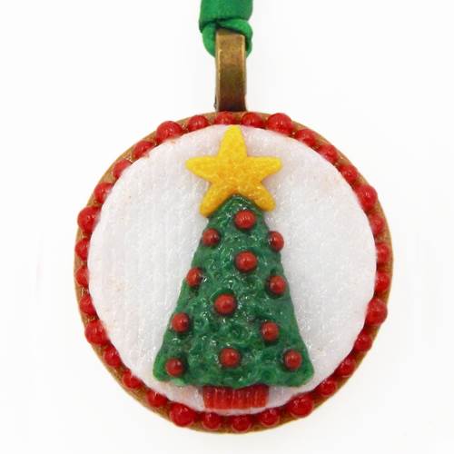 HG-129 Ornament Christmas Tree $52 at Hunter Wolff Gallery