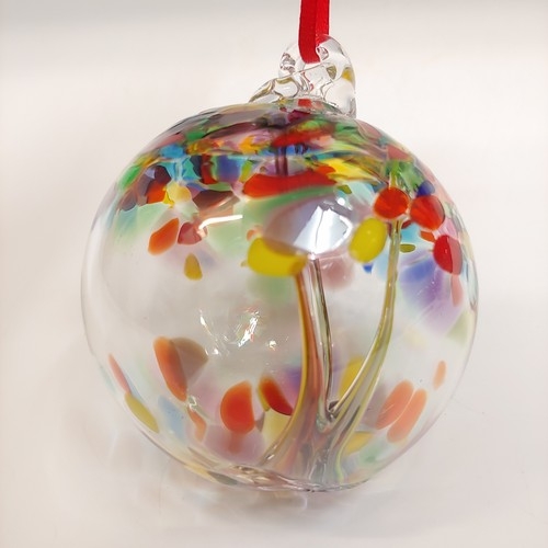 Click to view detail for DB-716 Ornament Rainbow Witchball $35