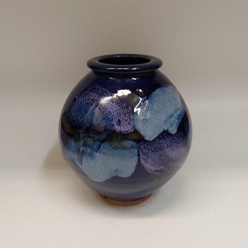 #220723 Vase Cobalt Blue $24 at Hunter Wolff Gallery