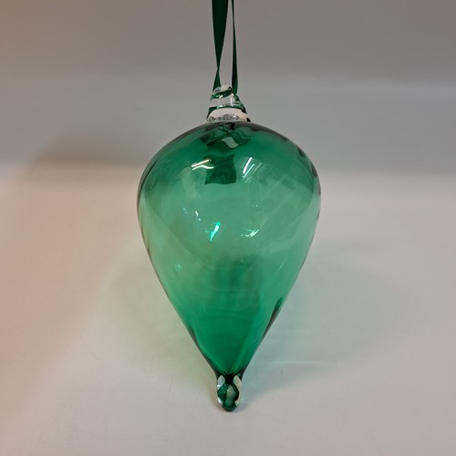 Click to view detail for DB-855 Ornament Optic Teardrop Green $35