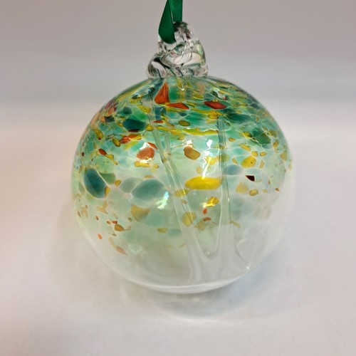 DB-889 Ornament - Aspen Witchball 3x3 $37 at Hunter Wolff Gallery