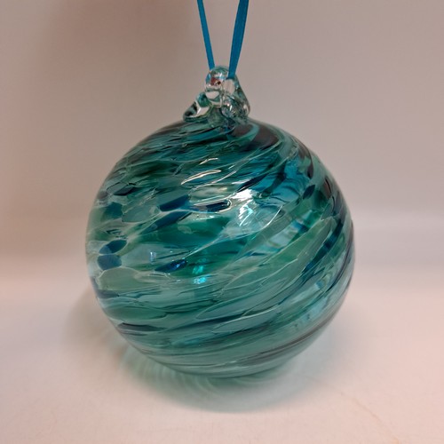 DB-926 Ornament - Teal $37 at Hunter Wolff Gallery