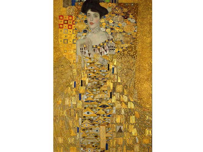 Click to view detail for MP-032 Portrait of Adele Bloch by Gustav Klimt 1000 pcs $180