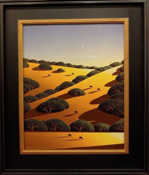 Advancing Shadows 20x16 $2150 at Hunter Wolff Gallery