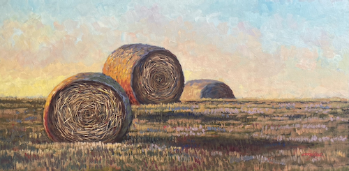 All Wound Up 12x24 $1500 at Hunter Wolff Gallery