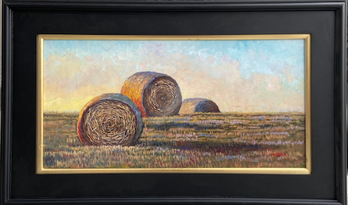 All Wound Up 12x24 $1500 at Hunter Wolff Gallery